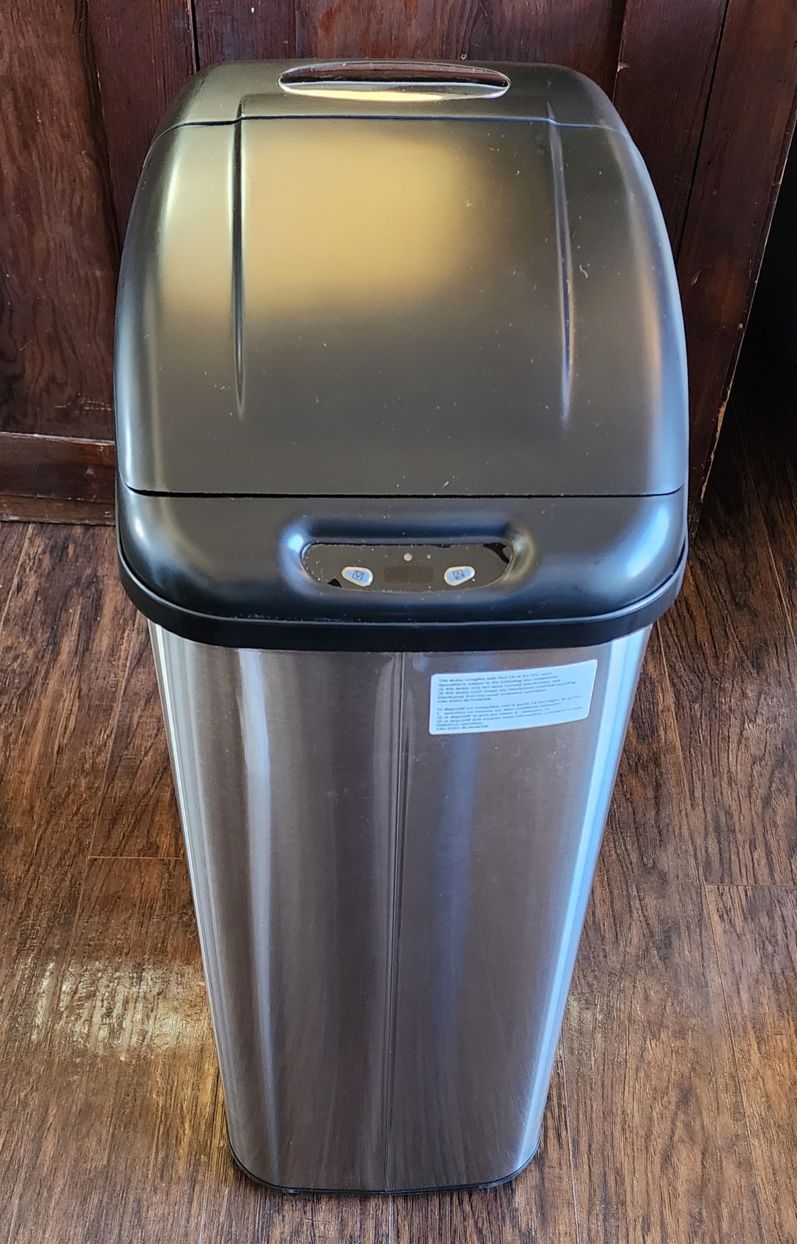  13 Gallon Trash Can Kitchen Trash Can, Motion Sensor