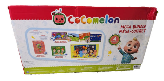 CoComelon, 7-Pack Jigsaw Puzzle Mega Bundle Includes Foam Wood Inlay Puzzles