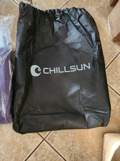 CHILLSUN Queen Air Mattress with Built-in Pump