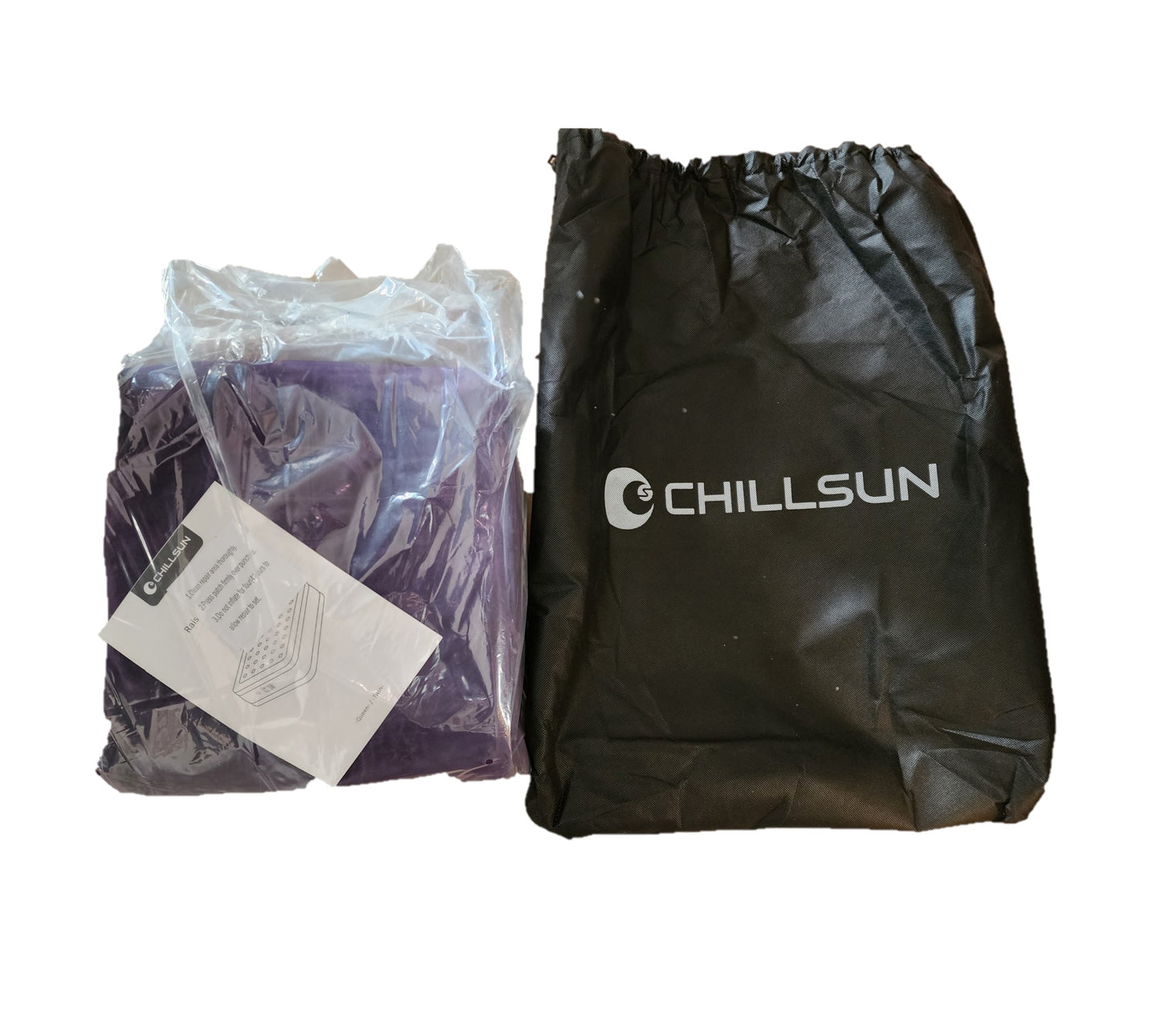 CHILLSUN Queen Air Mattress with Built-in Pump