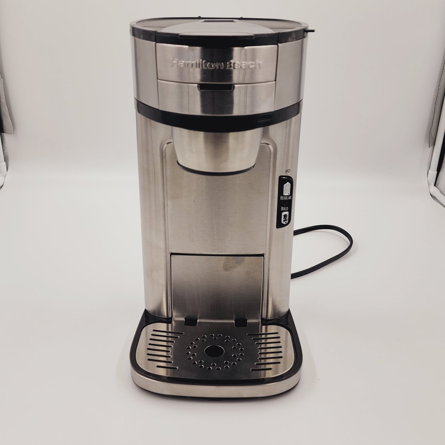 Hamilton Beach The Scoop Single Serve Coffee Maker & Fast Grounds Brewer