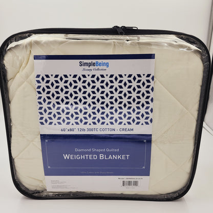 Simple Being Weighted Blanket, 60x80 12lb