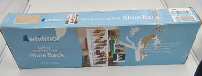 Whitmor 36-Pair Over The Door Shoe Rack