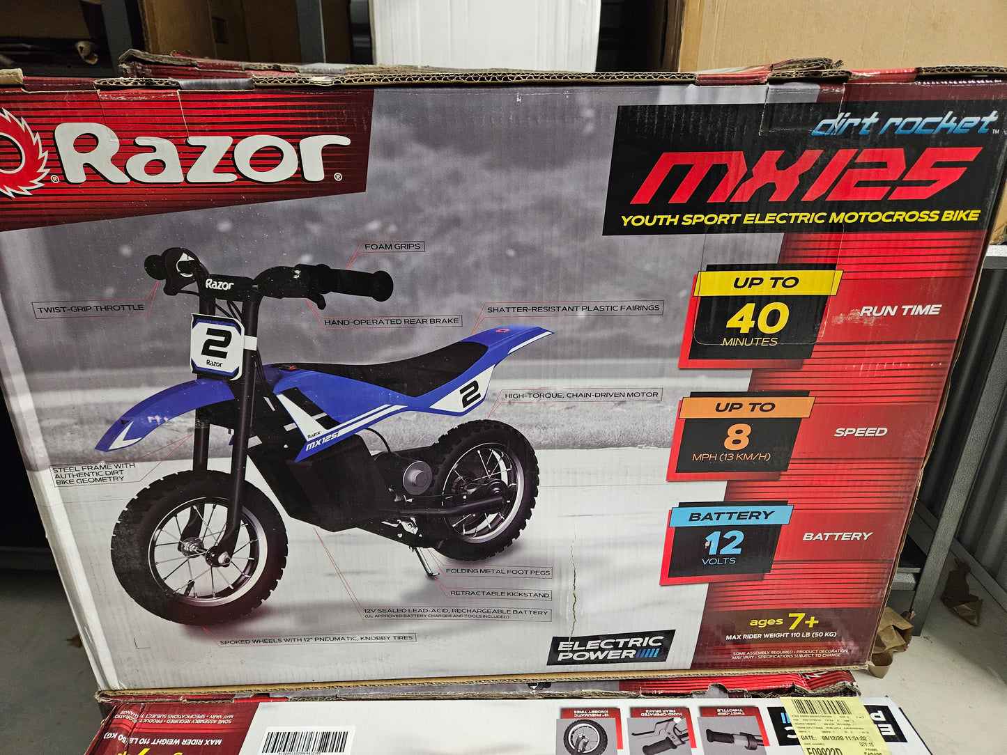 Razor MX175 Dirt Rocket Electric Powered Bike