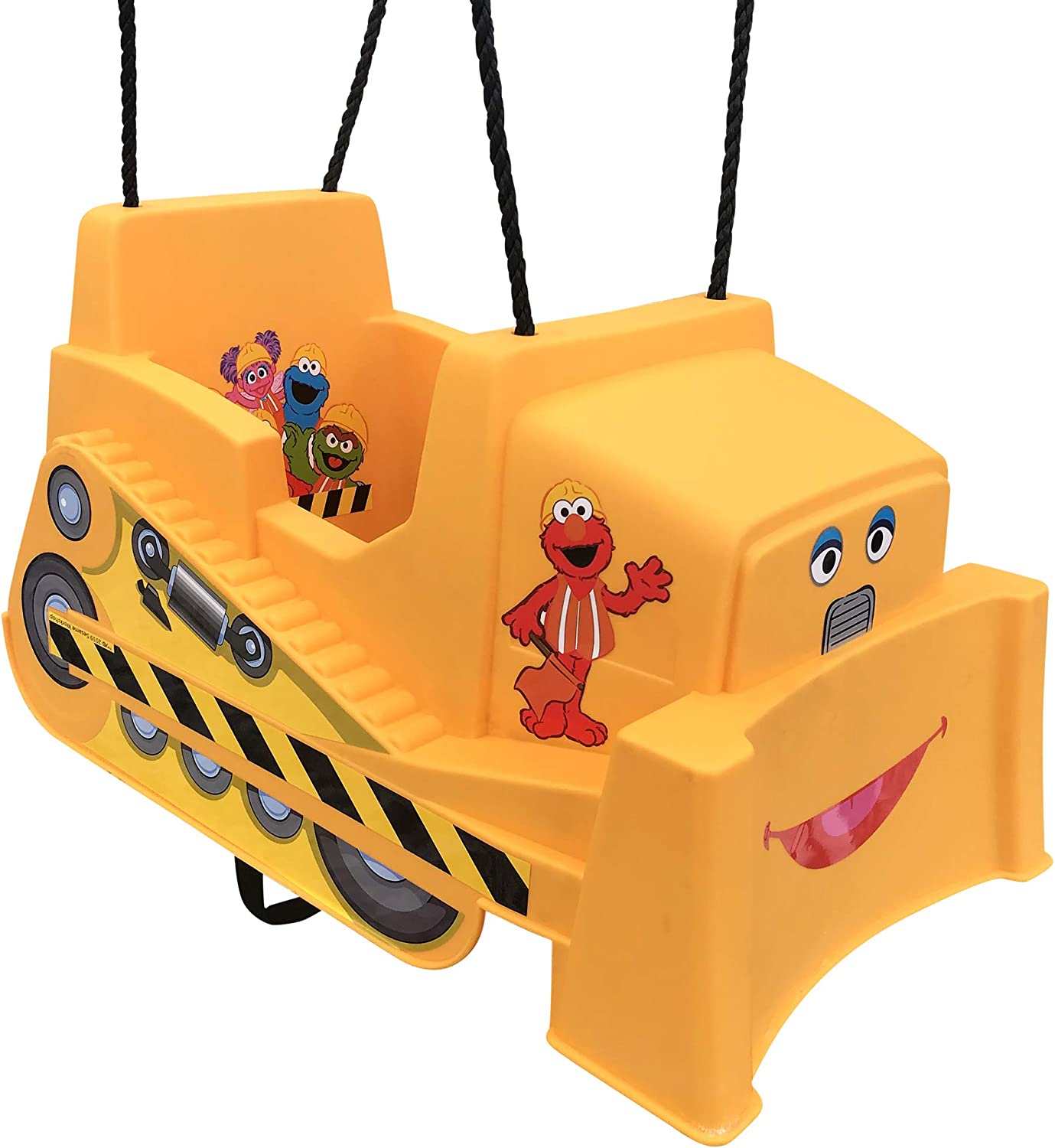 Sesame Street Dozer Toddler Swing , Black