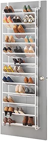 Whitmor 36-Pair Over The Door Shoe Rack